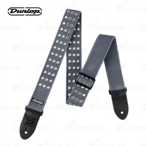 [DUNLOP]  Ÿ Ʈ Gray Grommet D38-34GY / Guitar Strap