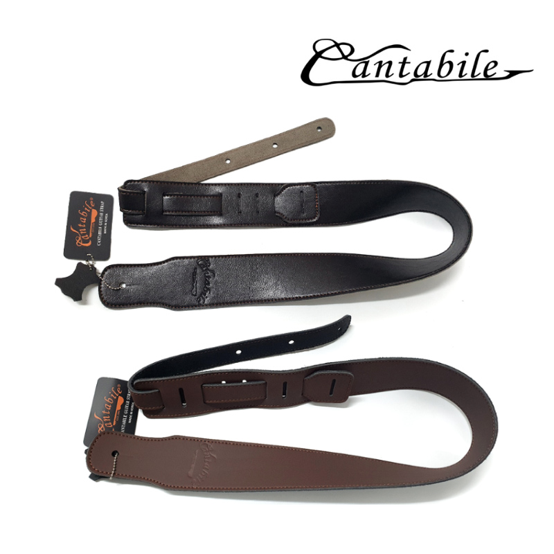 [CANTABILE] ĭŸ  Ÿ Ʈ  е / GUITAR STRAP SADDLE PADDED LEATHER 3COLOR