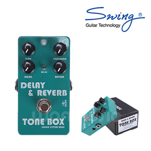 [SWING] 스윙 기타 이펙터 톤박스 딜레이 & 리버브 / SWING GUITAR EFFECTOR TONE BOX DELAY & REVERB