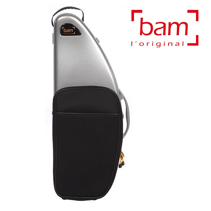 [BAM] 뱀 라 디펜스 하이테크 테너 색소폰 케이스 with pocket / DEF4102XLPA- 브러쉬드 알루미늄