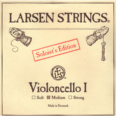 [LARSEN STRINGS] 라센 솔로이스트 첼로 낱줄(현) A선 D선 / VIOLONCELLO I II Soloist's Edition