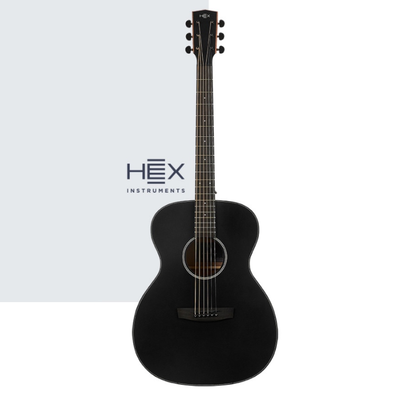 [HEX] 헥스 STING F200BT 입문용 기타 블랙 탑솔리드