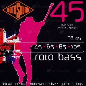 [ROTOSOUND]  ̽ Ÿ ROTO BASS - RB45 / Nickel Roundwound Standard