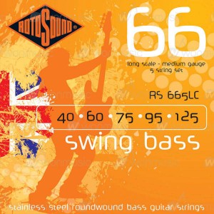 [ROTOSOUND]  ̽Ÿ SWING BASS - RS665LC (.040-.125) / Stainless Steel Roundwound Medium