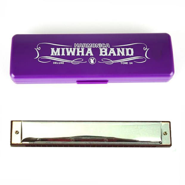 [MIWHA] ȭ ϸī  Ʈ 24H / BAND TREMOLO HARMONICA / C